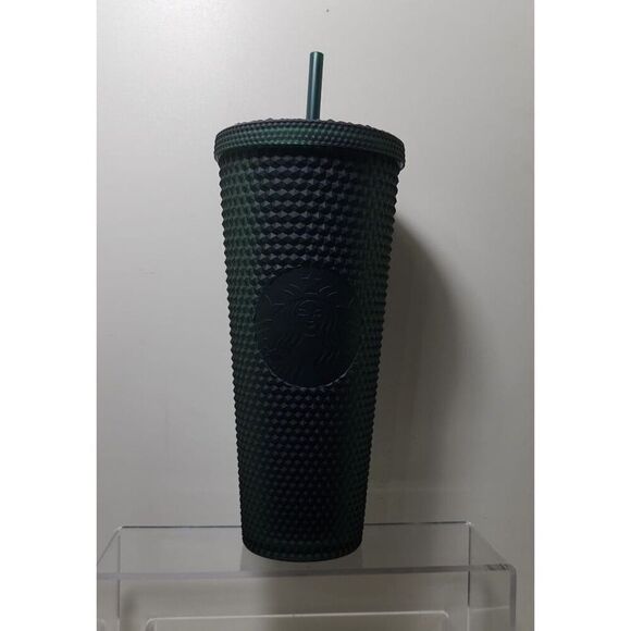 Starbucks Dark Green Studded Tumbler 24oz Venti - Picture 2 of 4